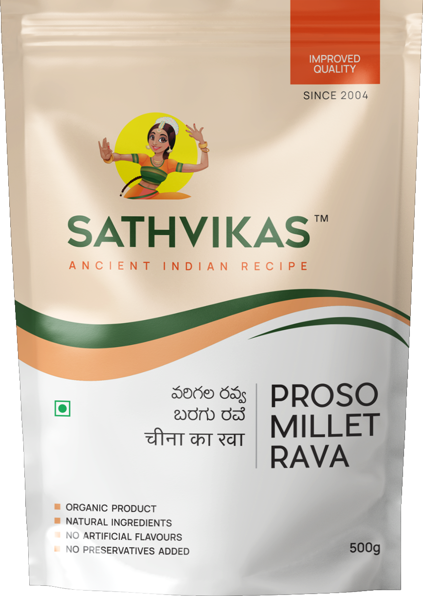 Sathvikas Varigalu / Proso Millet Ravva