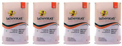 Sathvikas Andu Korralu / Brown Top Millet  Ravva