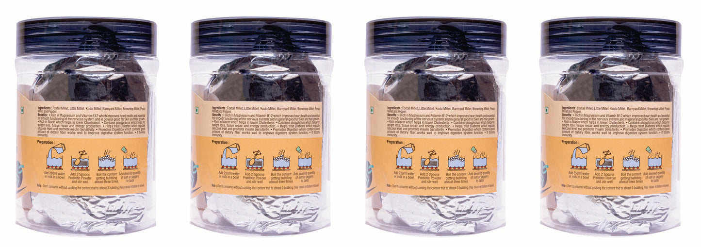 Sathvikas Natural Millets Prebiotic Powder (Cumin Flavour) 