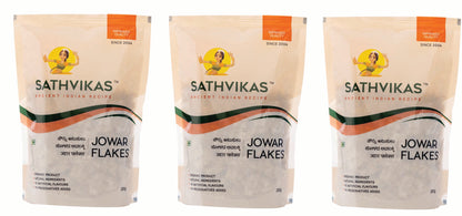 Sathvikas Jonna Atukulu / Jowar Poha / Jowar Flakes