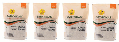 Sathvikas Jonna Atukulu / Jowar Poha / Jowar Flakes