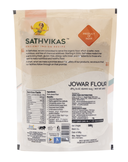 Sathvikas Pacha Jonnalu / Jowar Flour