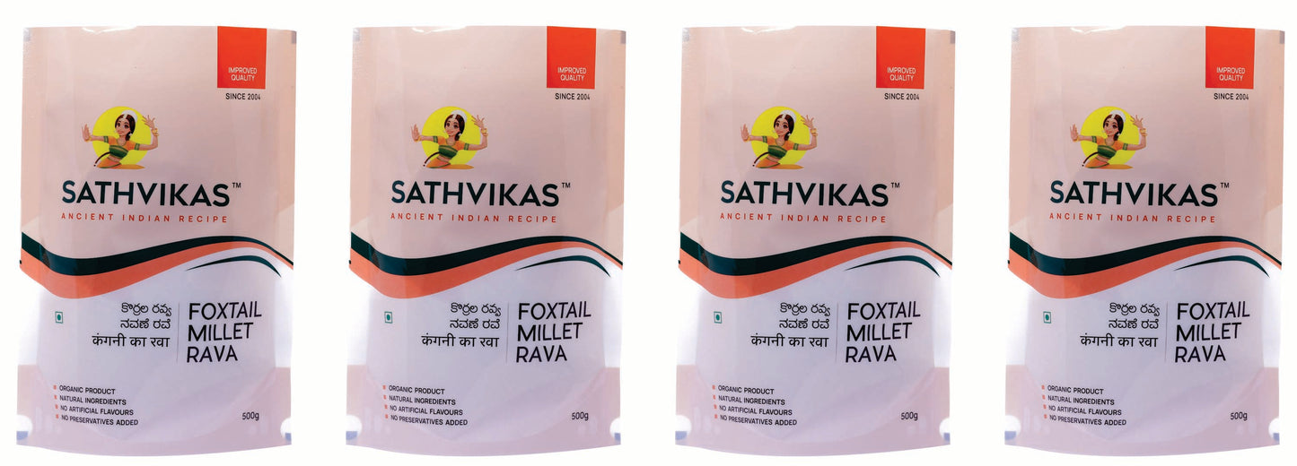 Sathvikas Korralu / Foxtail Millet  Ravva